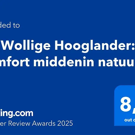 Vakantiehuis De Wollige Hooglander: In Comfort Middenin Otterlo